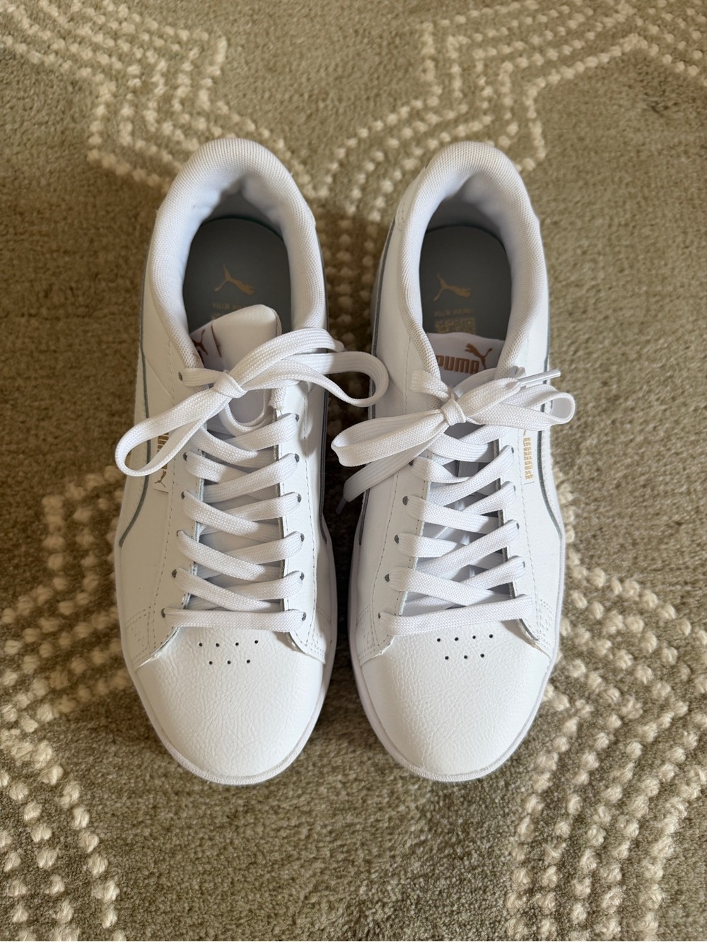 Puma white sneakers